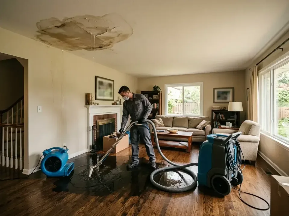 attic-pipe-burst-ceiling-drip-008 — frequently asked questions, Water Damage Restoration & Carpet Care in Carroll Valley, PA
